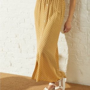 Upwest Button-front maxi skirt- NWT!